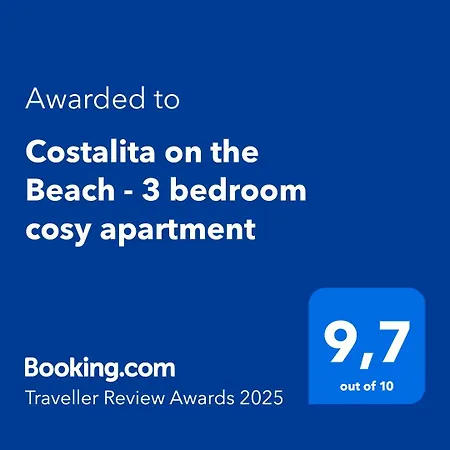 Apartamento Costalita On The - 3 Bedroom Cosy